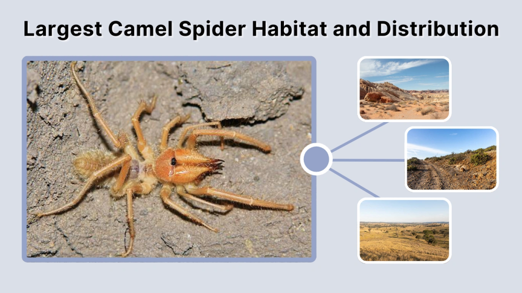 Largest Camel Spider Habitat and Distribution