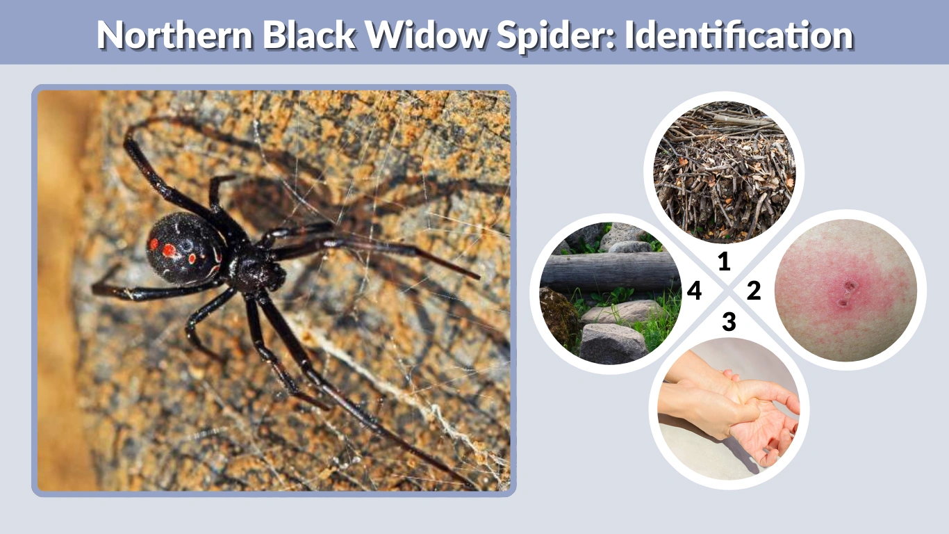 Northern Black Widow Spider: Identification, Facts & Bite
