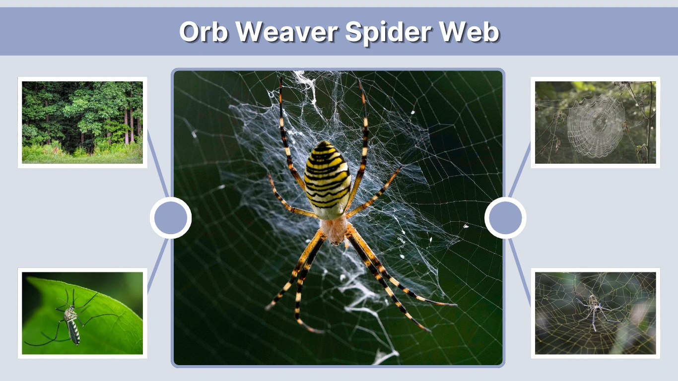 Orb Weaver Spider Web How These Spiders Create Perfect Circular Webs