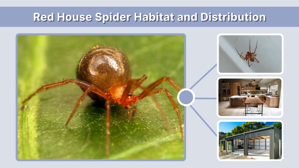 Red House Spider Habitat and Distribution