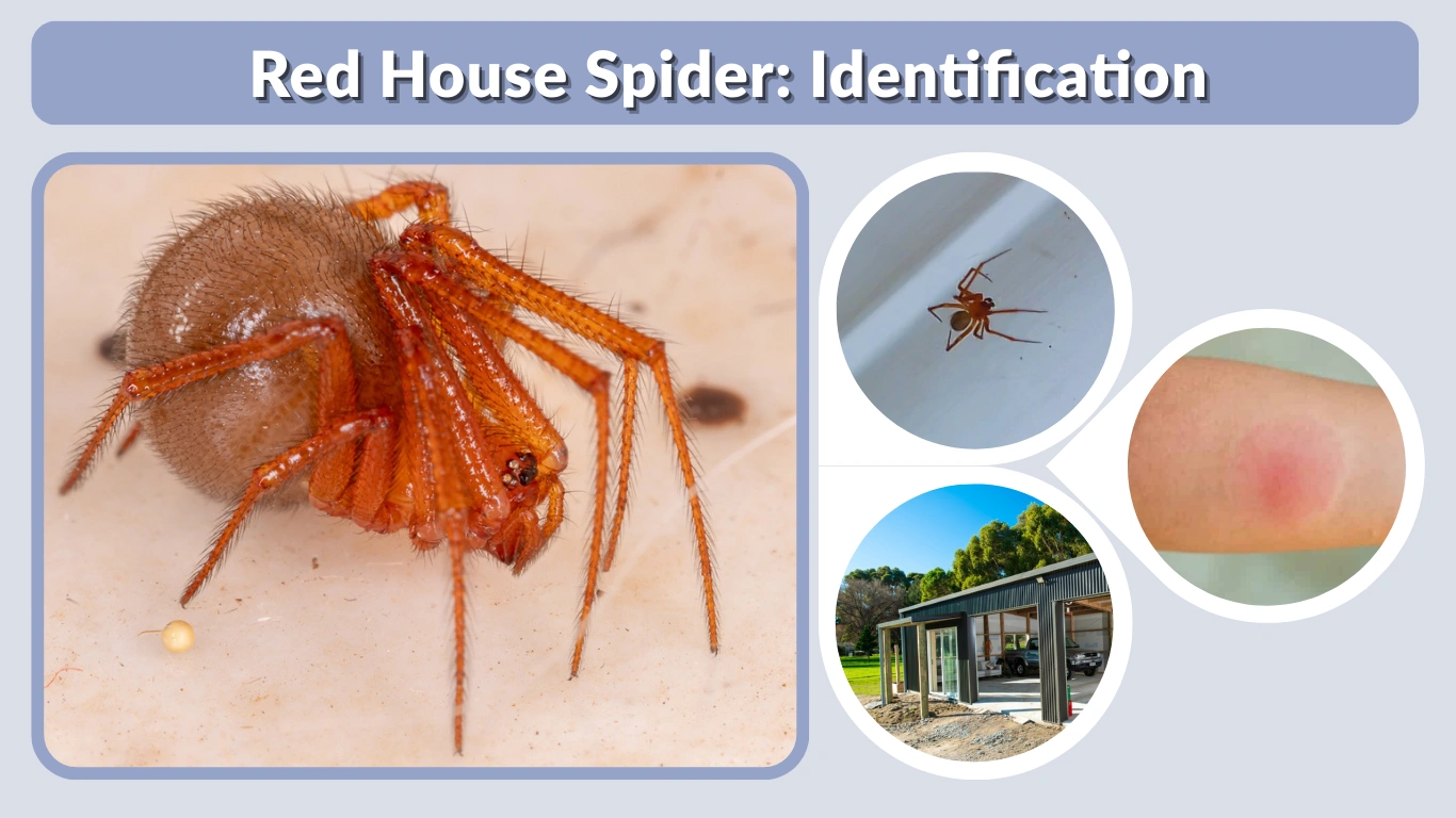 Red House Spider: Identification, Habitat, Behavior & Facts