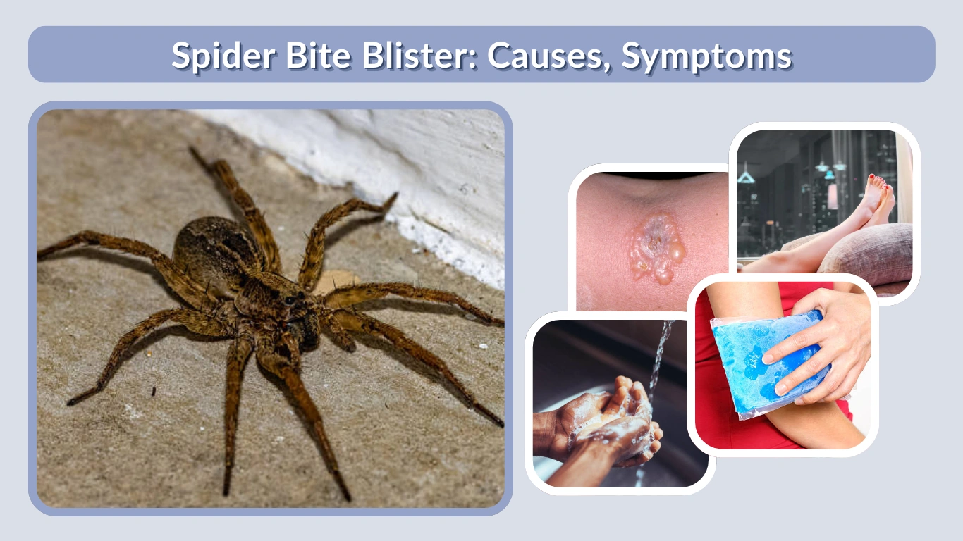 Spider Bite Blister: Causes, Symptoms, and Treatment Guide