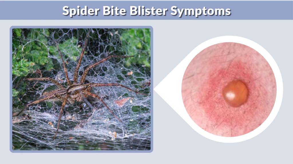 Spider Bite Blister Symptoms