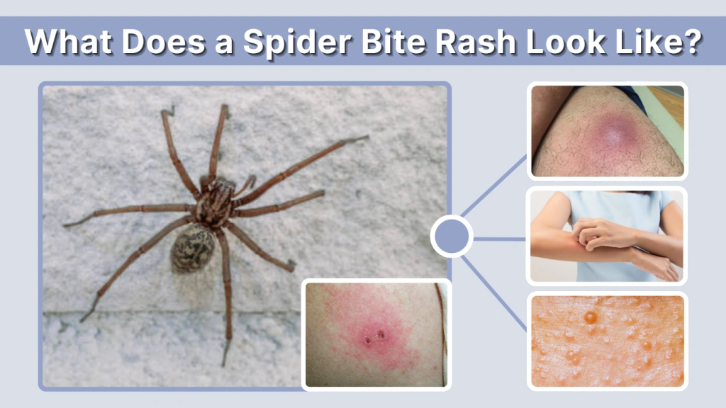 What Does a Spider Bite Rash Look Like