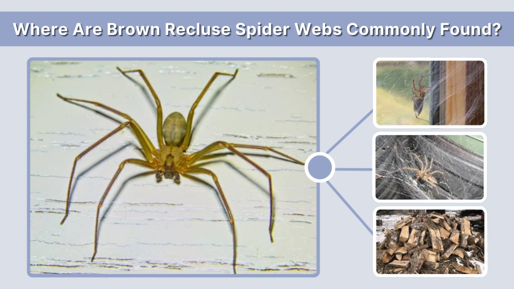 Where Are Brown Recluse Spider Webs Commonly Found