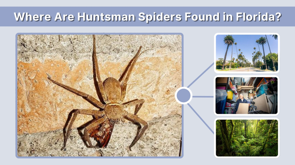 Where Are Huntsman Spiders Found in Florida