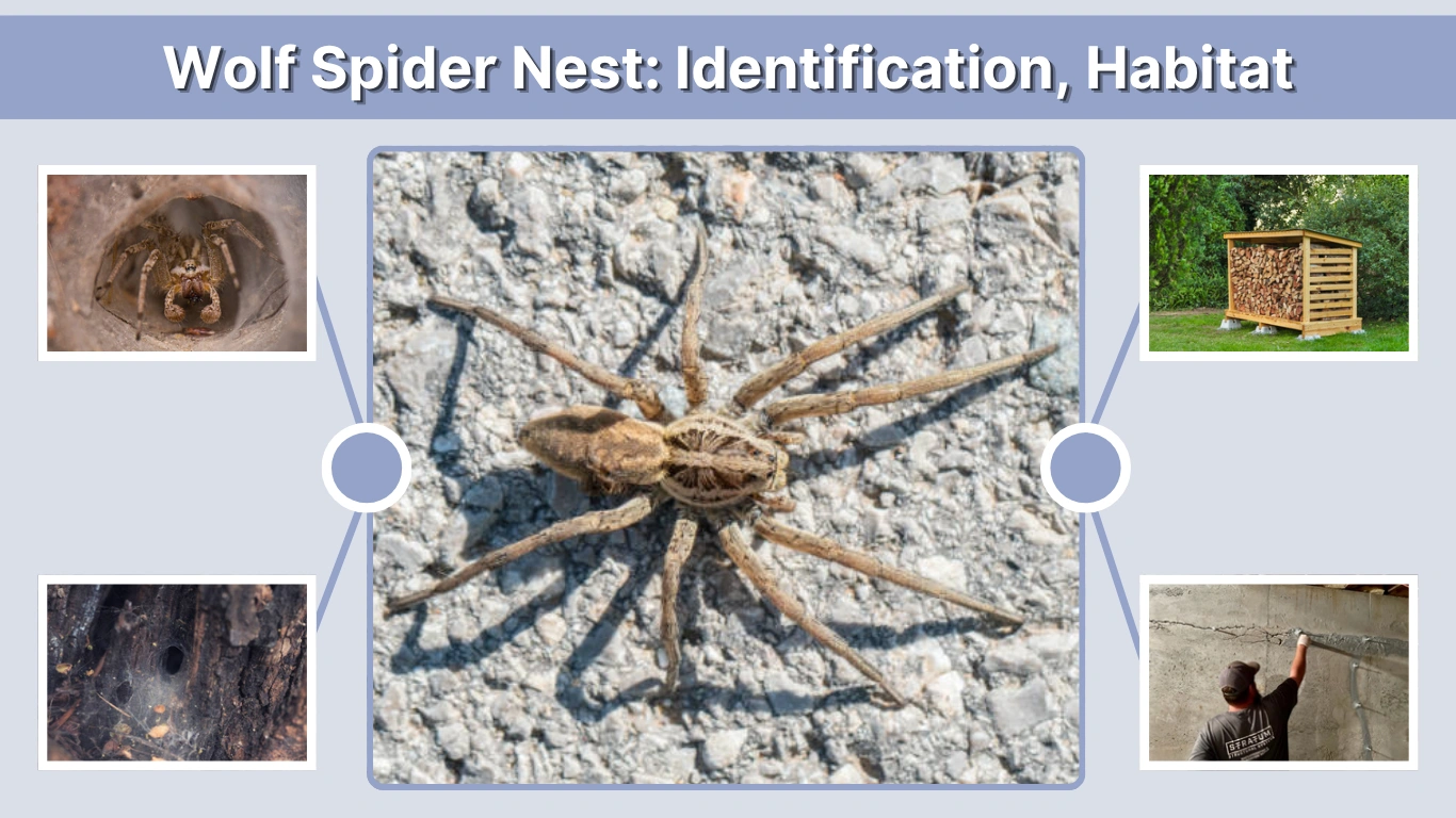 Wolf Spider Nest: Identification, Habitat & What You Should Know