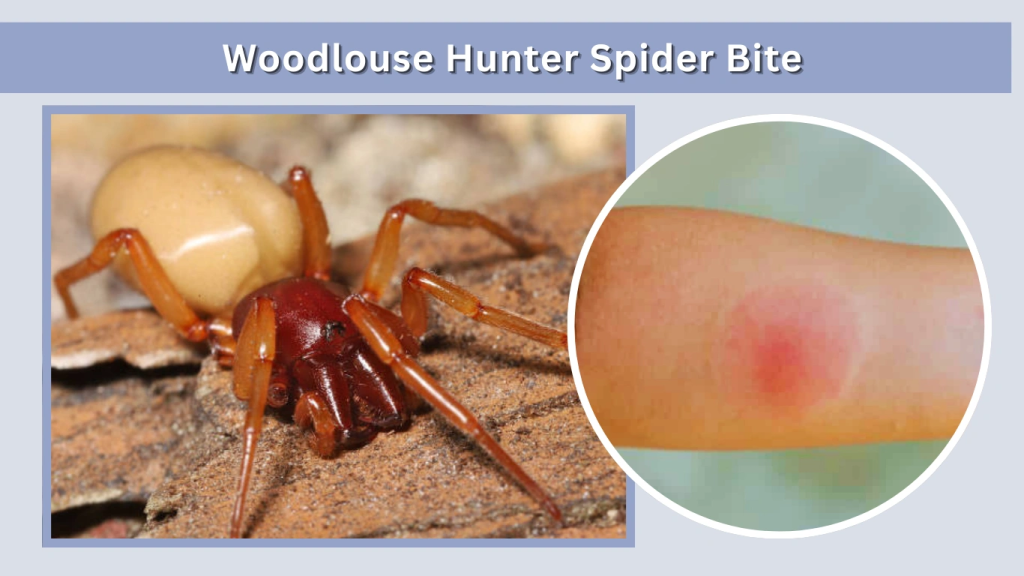 Woodlouse Hunter Spider Bite