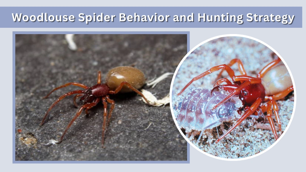 Woodlouse Spider Behavior and Hunting Strategy
