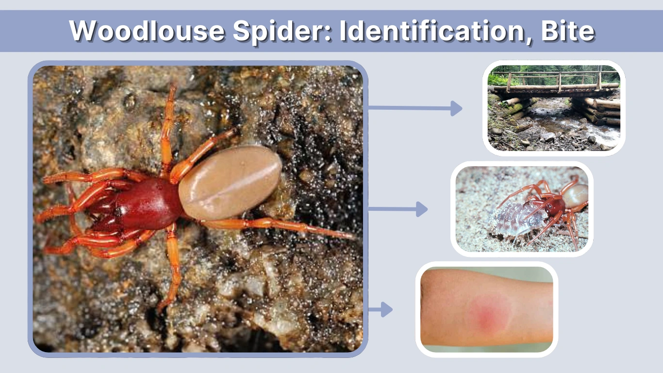 Woodlouse Spider Identification, Bite, Habitat and Key Facts
