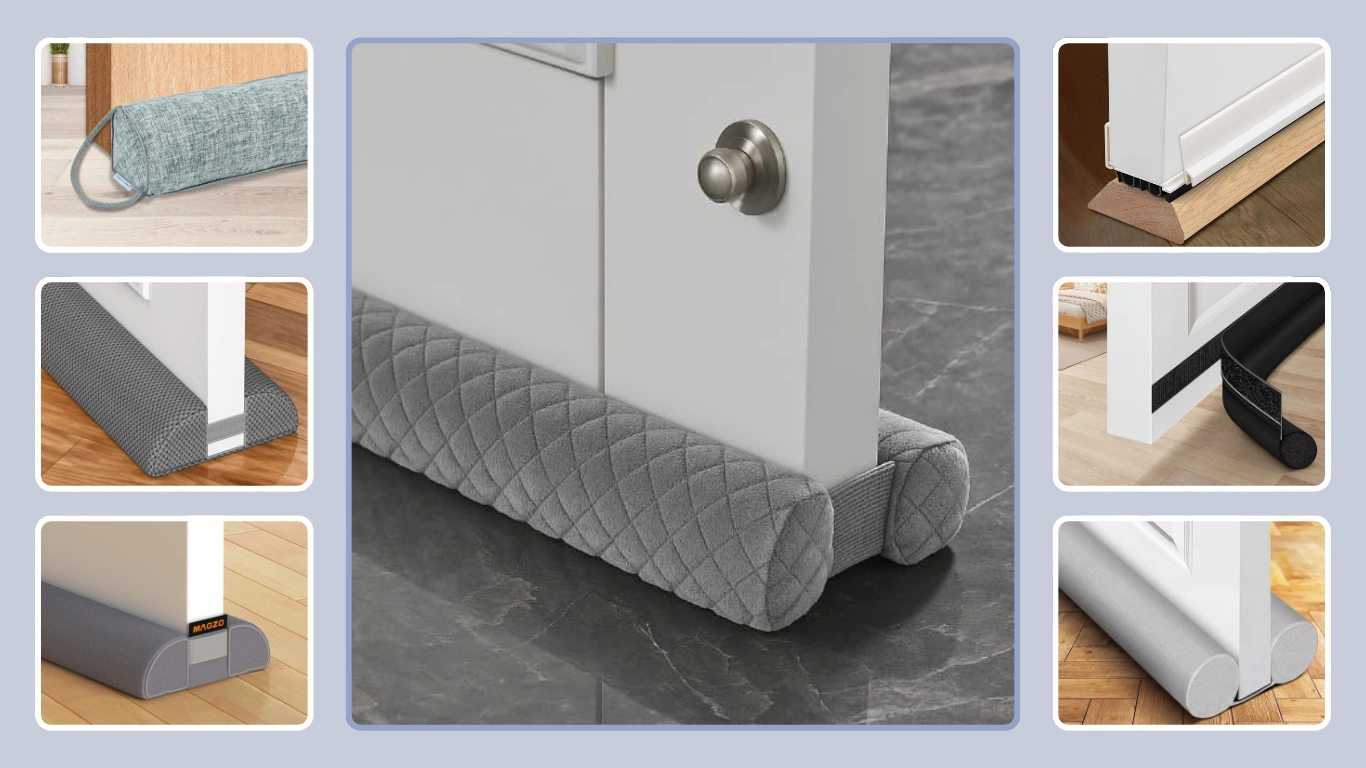12 Best Under Door Draft Stoppers to Keep Out Insects & Spiders