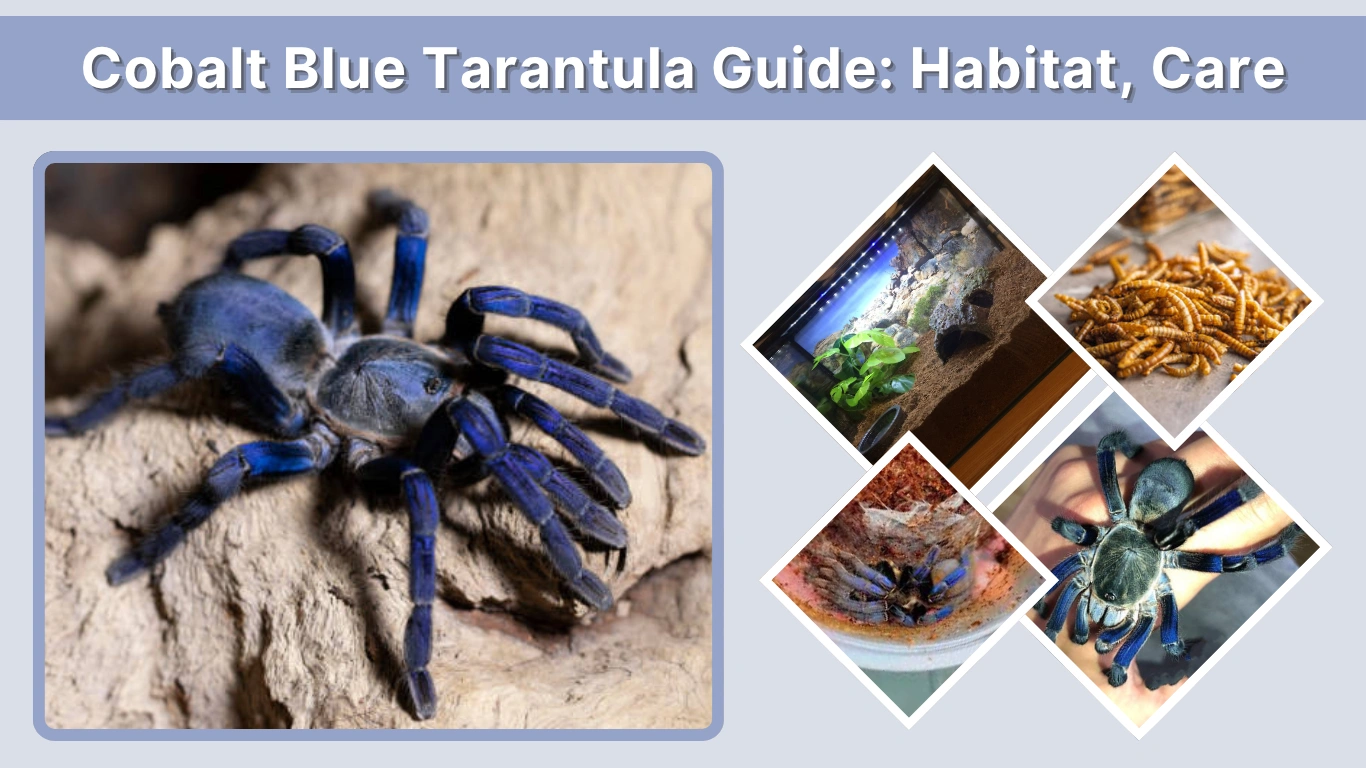 Cobalt Blue Tarantula Guide Habitat, Care, Lifespan & Facts