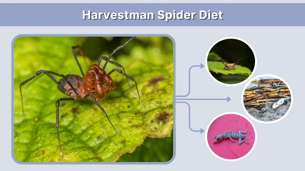 Harvestman Spider Diet