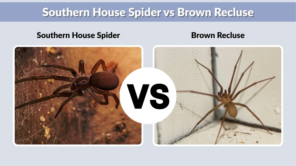 Southern House Spider vs Brown Recluse
