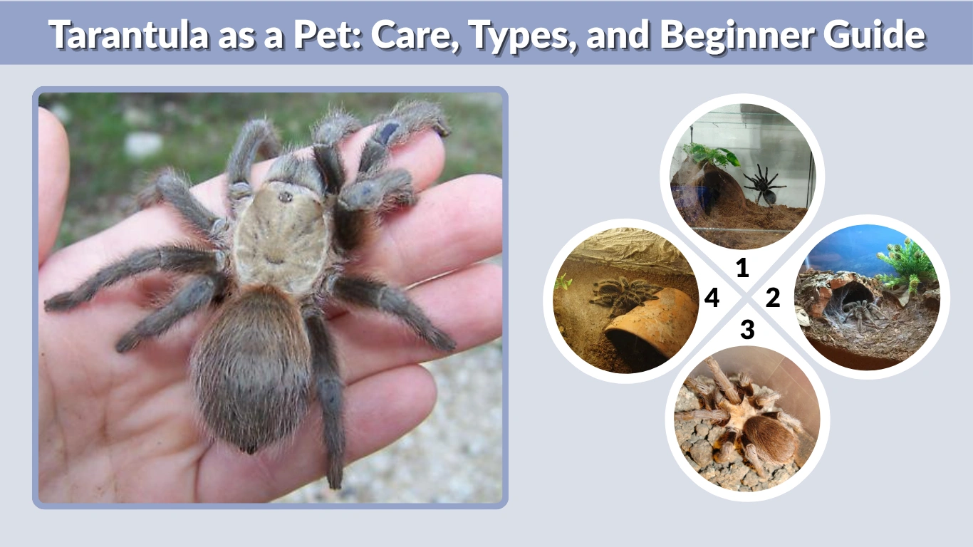 Tarantula as a Pet: Care, Types, and Beginner Guide