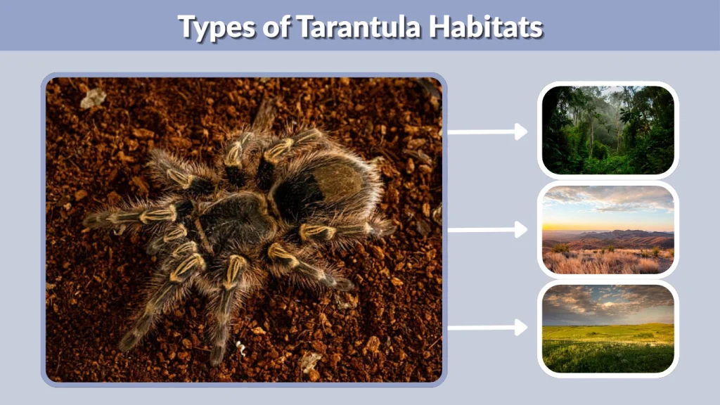 Types of Tarantula Habitats