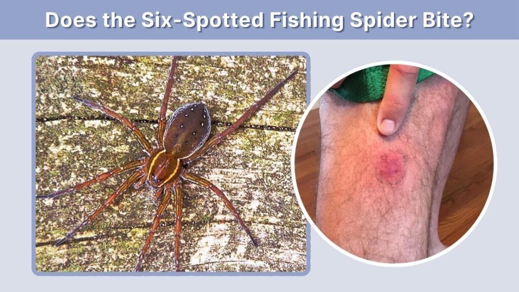 Does the Six-Spotted Fishing Spider Bite?