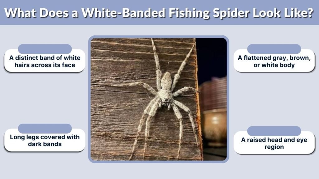 What Does a White-Banded Fishing Spider Look Like?
