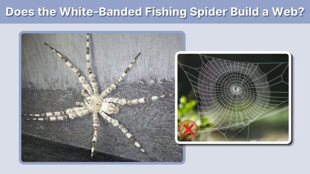 Does the White-Banded Fishing Spider Build a Web?