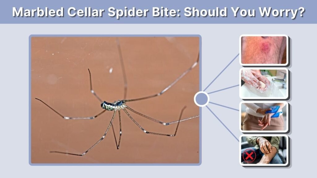 Marbled Cellar Spider Bite: Should You Worry?