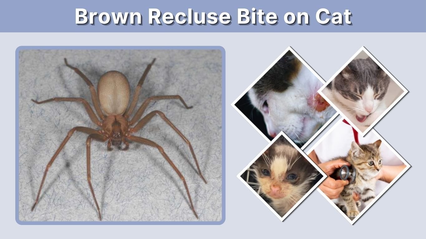 Brown Recluse Bite on Cat: Symptoms, Treatment and Care