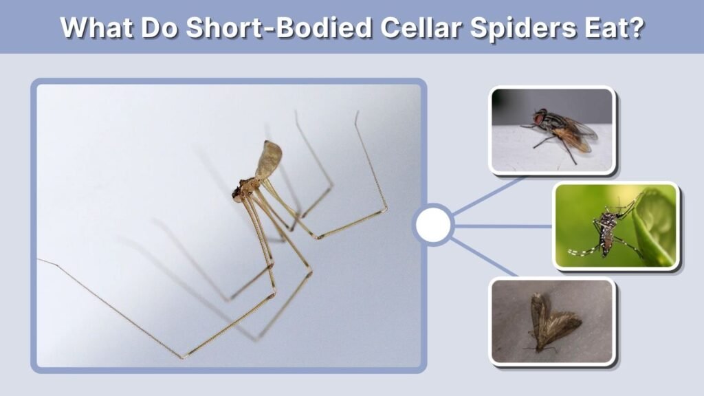 What Do Short-Bodied Cellar Spiders Eat?