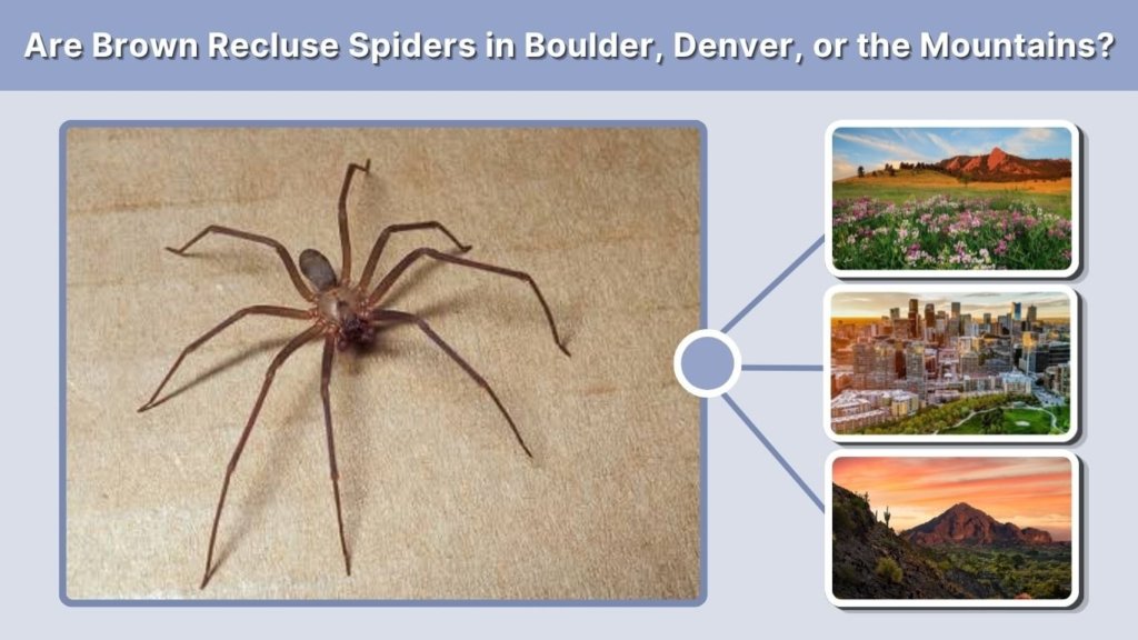 Are Brown Recluse Spiders in Boulder, Denver, or the Mountains?