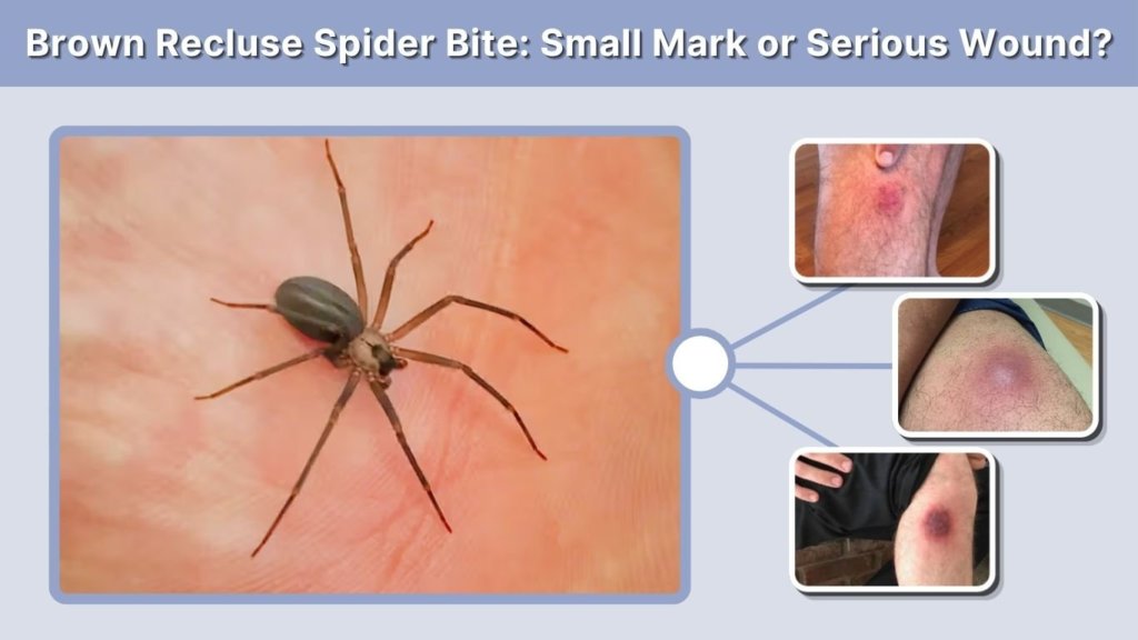 Brown Recluse Spider Bite: Small Mark or Serious Wound?