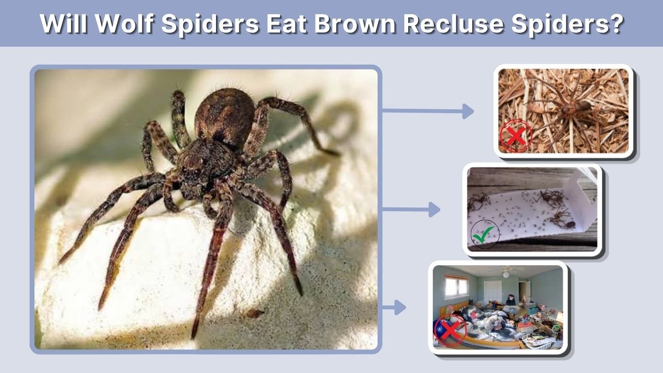 Will Wolf Spiders Eat Brown Recluse Spiders?