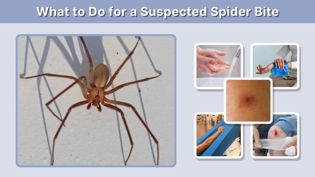 What to Do for a Suspected Spider Bite