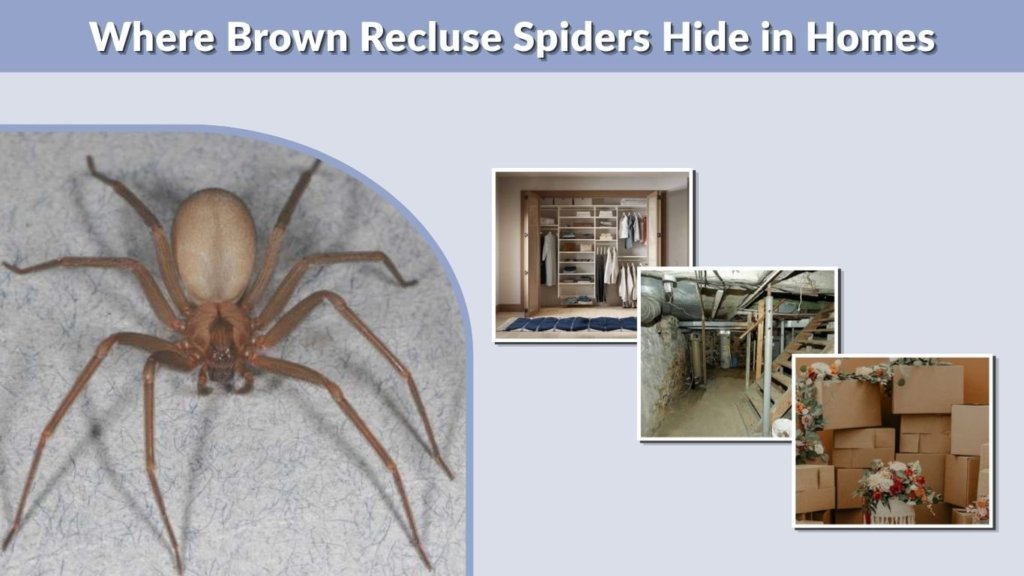 Where Brown Recluse Spiders Hide in Homes
