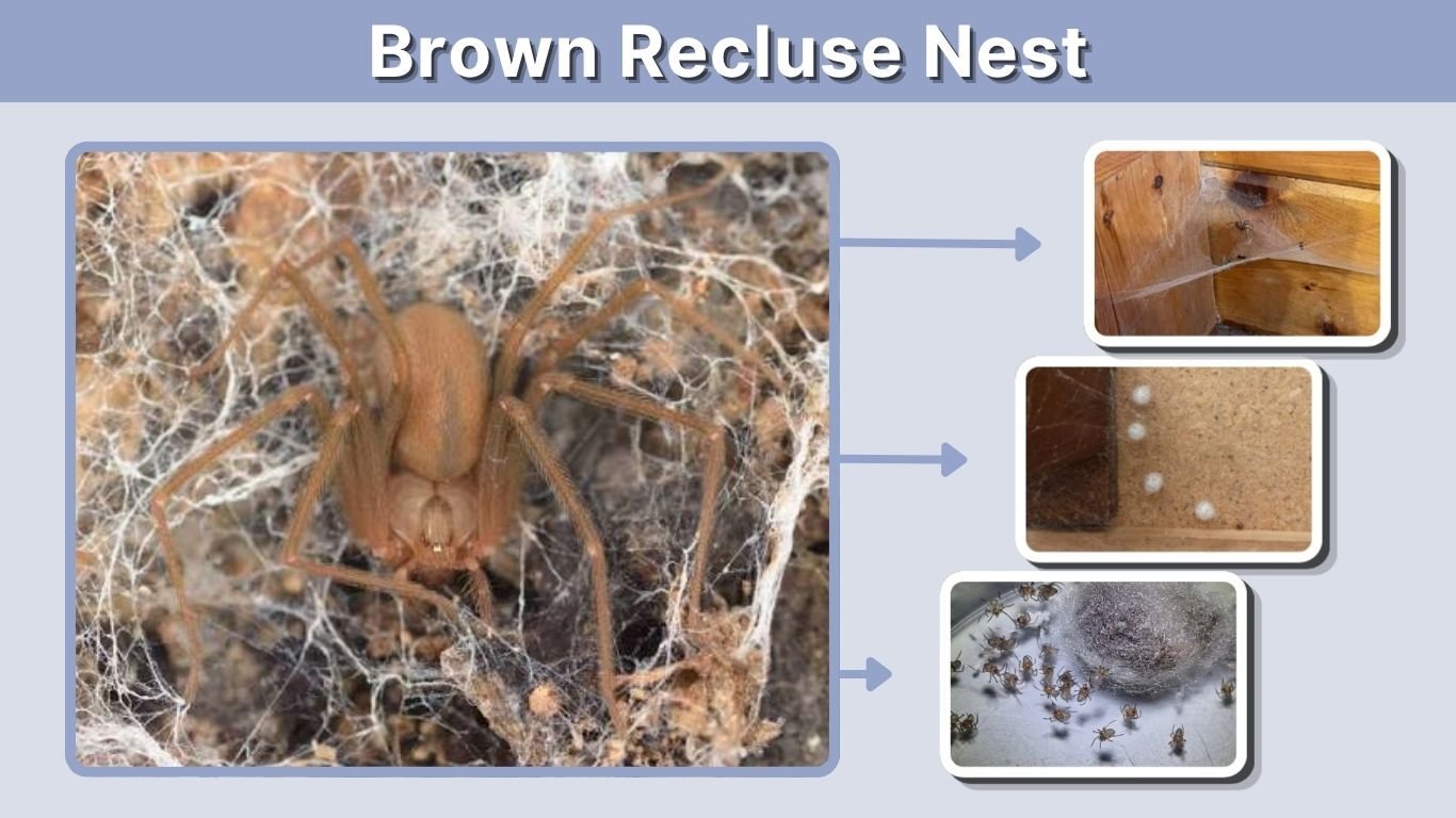 Brown Recluse Nest: What It Looks Like and Where to Find It